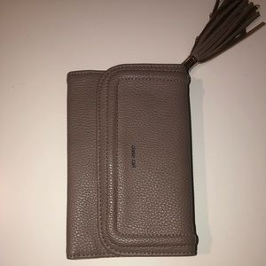 Close Call Tan Wallet with Tassel